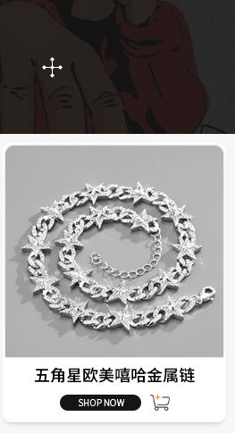 Cross-border explosions hip-hop full diamond necklace diamond Joker 12mm with diamond high sense Cuban chain jewelry wholesale