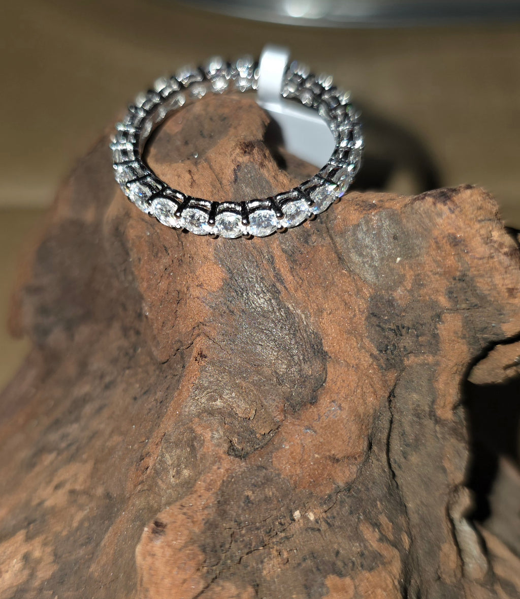 Moissanite Eternity Band 3.58 Carats
