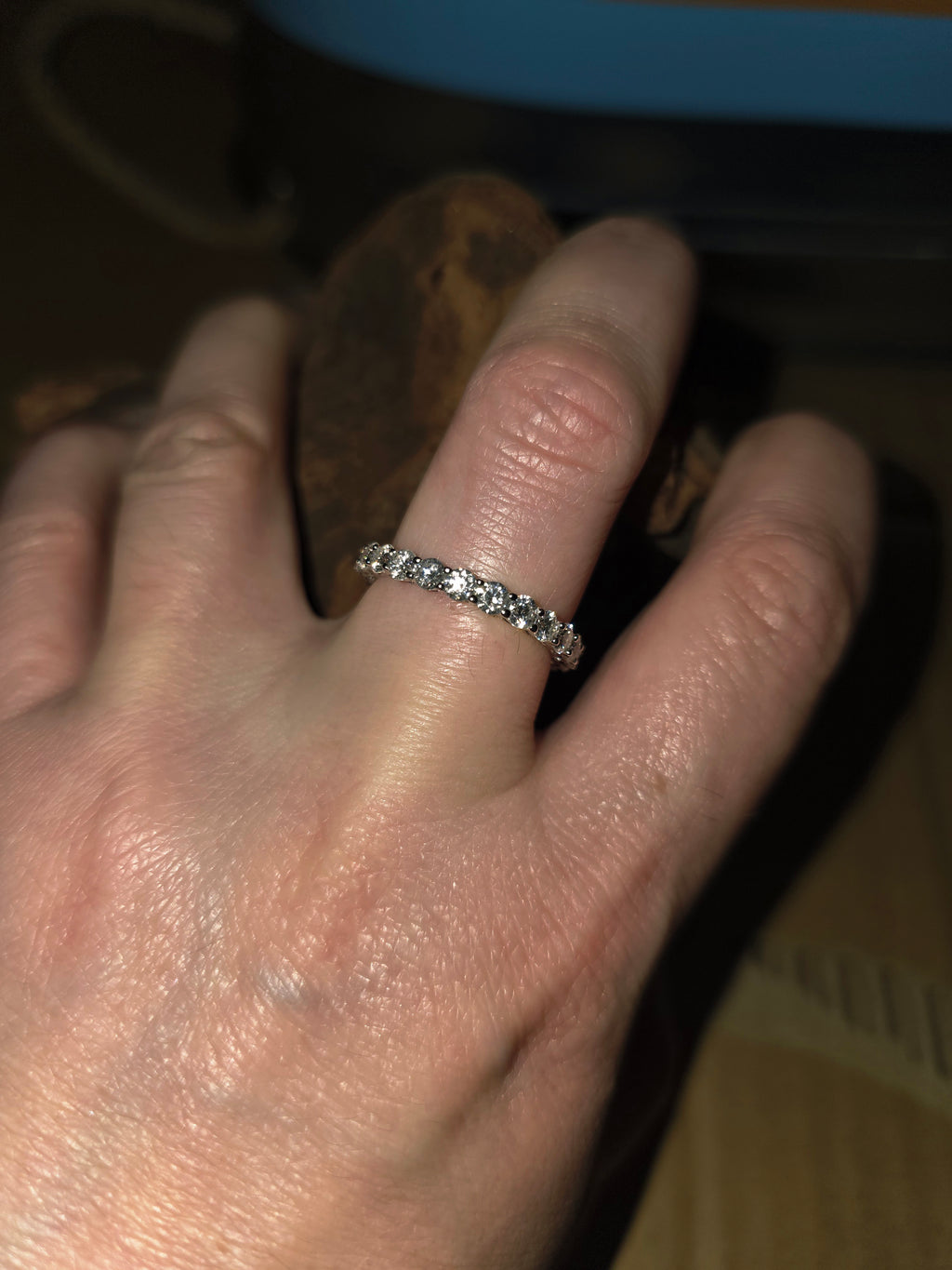 Moissanite Eternity Band 3.58 Carats