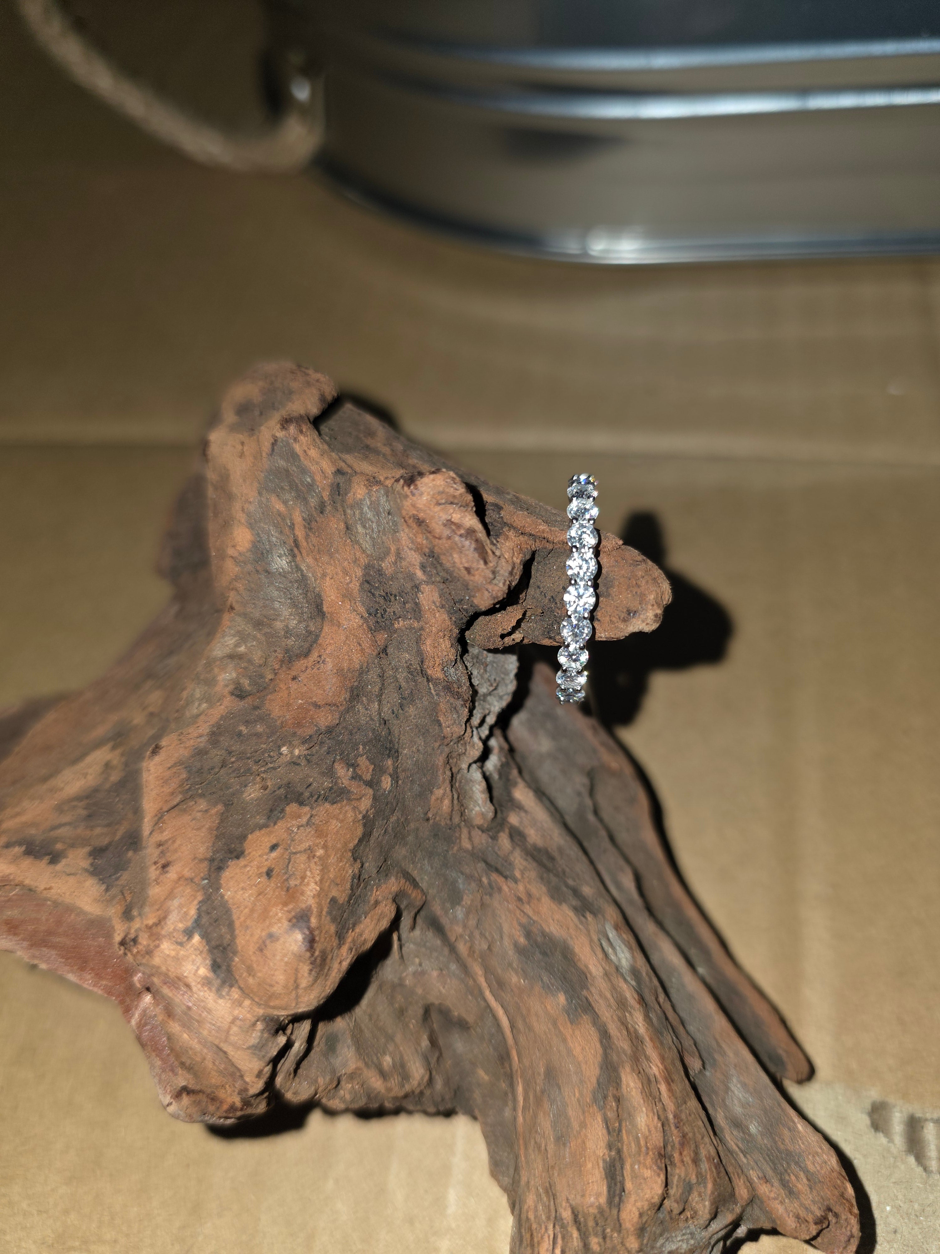 Moissanite Eternity Band 3.58 Carats