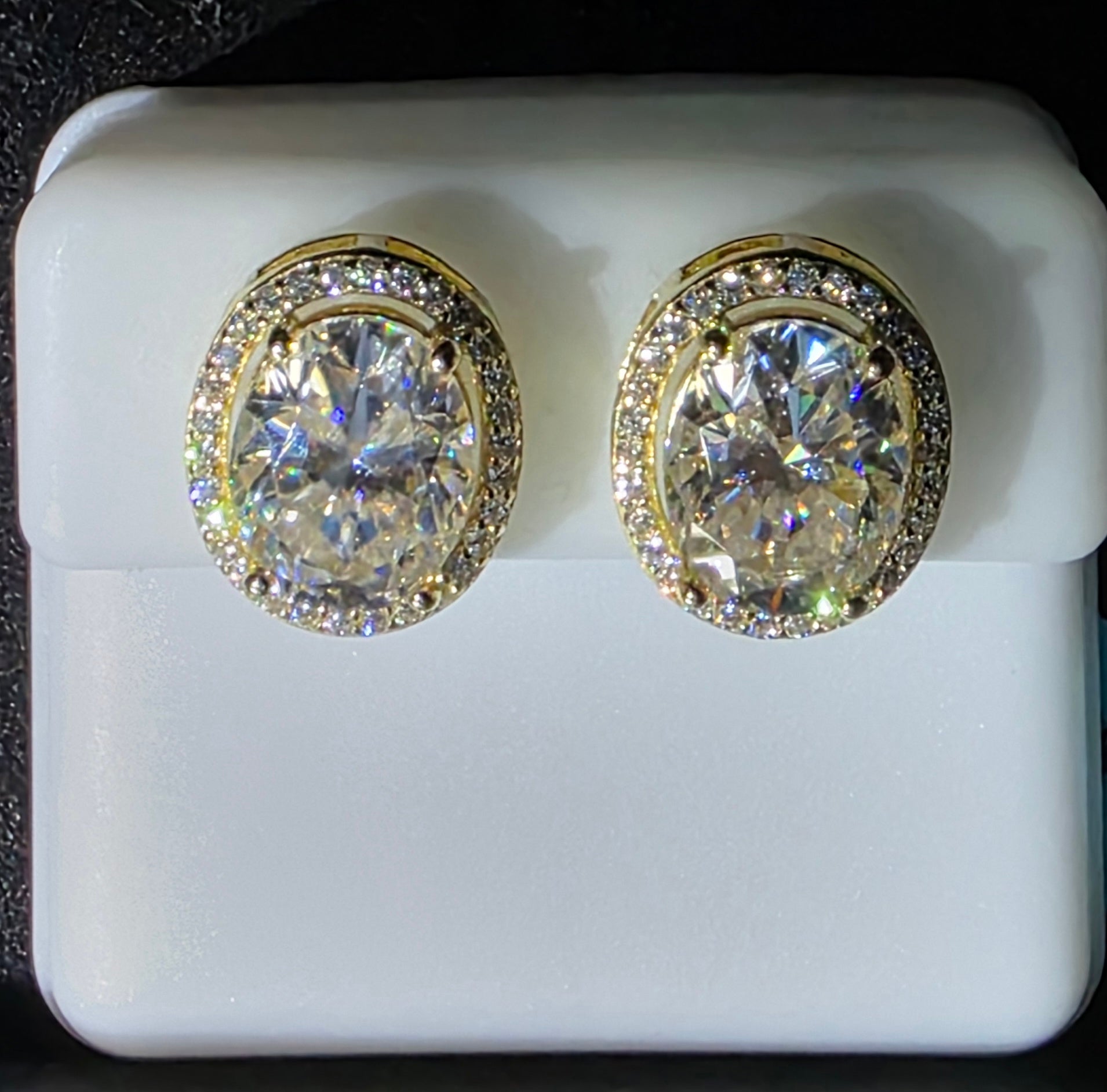 Sterling silver 6.37 Carat Moissanite VVSD Color