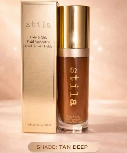 Stila Hide and Seek Fluid Foundation Shade Deep 30ML 1.0 fl oz New in Box